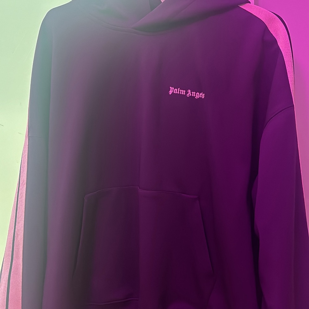 Palm Angels Deep Purple Hoodie